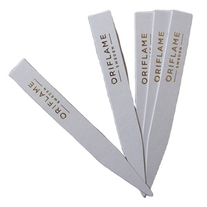 Nouveau design haute qualité Offre Spéciale personnalisé triangle forme parfum odeur buvard avec l'impression de logo de feuille d'<span class=keywords><strong>or</strong></span> - Product Image 1