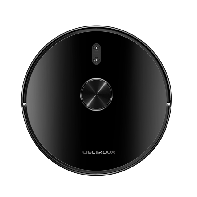 Liectroux X6 LDS Robot Vacuum Cleaner,Laser Lidar Navigation,Wet & Dry Mopping,6500Pa Suction,Multi-Floor Map,Carpet Boosting