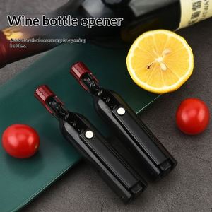 Ouvre-bouteille magnétique multifonctionnel en forme de bouteille de vin, décapsuleur aimanté pour réfrigérateur, tire-bouchon, ouvre-bouteille de vin en gros - Product Image 2