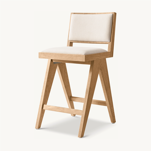 Sassanid OEM Midcentury-moderne Simplicité Iconic Chandigar Chair Restaurant Bar Bar Bar et comptoir en tissu encadré Jakob - Product Image 1