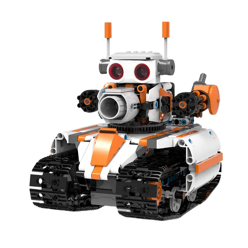 Yeni Maker programlama eğitim Robot sökülmesi yapı taşı Scratch çocuk teknolojisi oyuncak araba plastik renk kutusu ABS