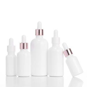 Flacon compte-gouttes en verre blanc opale bouteille d'huile essentielle 5ml 10ml 15ml 20ml 30ml 50ml 100ml - Product Image 4