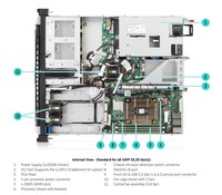 Prix de gros 2.6ghz Dual 1GbE Ports Hpe Proliant Dl20 Gen11 1u Châssis Pc Serveurs complets