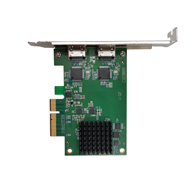 Medical-Grade Dual HDMI PCIe Video Capture Card 1080p 60fps Real-Time Capture for Medical Imaging, Broadcasting & Live Streaming