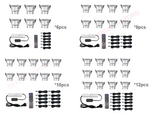 ชุดไฟดาวน์ไลท์ LED 3W 12V ปรับความสว่างได้ พร้อมรีโมทคอนโทรล สำหรับติดตั้งใต้ตู้ ไฟดาวน์ไลท์ ไฟสปอตไลท์ - Product Image 6