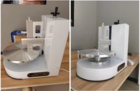 Machine électrique automatique de décoration de crème de gâteau, de plâtre, de revêtement, de glaçage, de grattage, Machine à lisser les gâteaux