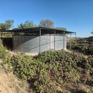 Keyubo 11*1.5m Grande capacité Réservoir d'aquaculture rond en acier galvanisé <span class=keywords><strong>pour</strong></span> la pisciculture, la <span class=keywords><strong>culture</strong></span> de tilapias et de crevettes - Product Image 4