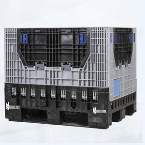 Caja palé de plástico plegable industrial resistente 1200X1000X975mm - Product Image 6