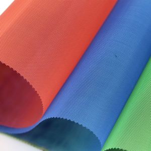 Tissu en maille de nylon 21 fils 100 % polyester personnalisé, doux et épaissi, pour vêtements de sport, respirant, tricoté, pour tentes et sacs - Product Image 4