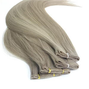 ผมต่อแบบเส้นแบน รุ่น Jasmine beauty 12A แบบ New Double Drawn Weft  ผมแท้ Remy จากรัสเซีย  100%  พร้อม Skin Pu Weft - Product Image 3