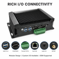 Computadora Industrial Integrada Robusta Sin Ventilador YCT, Chasis de Aluminio, Intel N100, 4GB-32GB RAM, Win10/11/Linux, Computación de Borde, IoT
