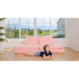 हॉट सेलिंग बच्चों के कमरे के कपड़े सोफे के लिए सोफे सेट सोफे को हटाने योग्य सोफे कवर के साथ - Product Image 2