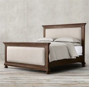 Giường Gỗ Thời Trang Cao Cấp Cho Phòng Ngủ Kiểu Pháp Cổ Điển - Product Image 3