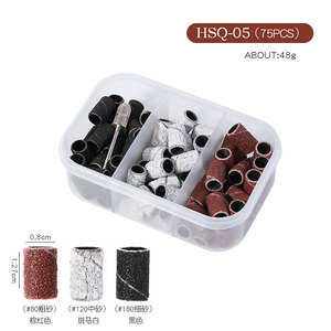 Bandes de ponçage pour ongles 80/120/180/240 grains, embouts de perceuse écologiques, lime de polissage pour manucure, outils pour ongles - Product Image 6