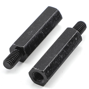 Entretoise d'isolation hexagonale métrique mâle-femelle en nylon PA66 noir de haute qualité M2-M5 - Product Image 4