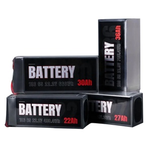 แบตเตอรี่ลิเธียมคุณภาพสูง อายุการใช้งานยาวนาน 16000mAh 22000mAh 27000mAh 30000mAh แบตเตอรี่ Li-Ion แบบแข็ง สำหรับโดรน UAV มัลติคอปเตอร์ - Product Image 1