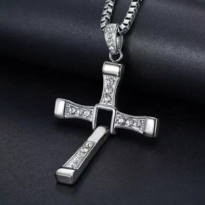Collar de Eslabones de Acero Inoxidable Estilo Hip Hop Unisex, Estilo Speed Passion 10, Colgante Moderno Europeo Americano - Product Image 5