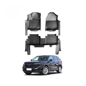 Alfombrillas de coche 5D de caucho TPE ecológicas, impermeables y antideslizantes, personalizadas de fábrica, 3 piezas para Honda CRV (5 plazas) 2023 - Product Image 3