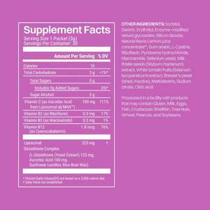 Glutatión de Grado Premium con Soporte Tecnológico, con Vitamina, Sin Azúcar, Glutatión Liposomal en Polvo - Product Image 2