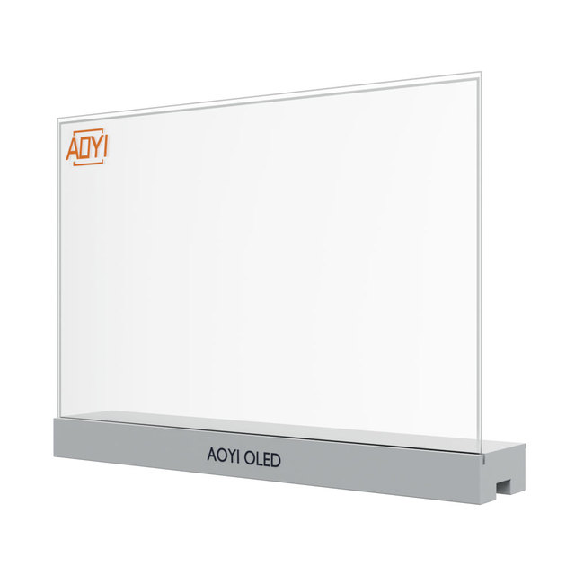 30 55 Inch Transparent OLED Displays and Transparent Android Smart OLED LCD Touch Display Screens for Desktop and Floors Stand