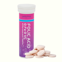 Comprimés effervescents OEM à marque privée Acide Folique Fer Vitamine C – Soutien Nutritionnel Quotidien pour Femmes, Antioxydant, Minéral, Supplément Vitaminique