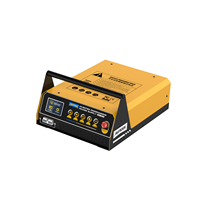 AUTOOL EM355 Testeur de batterie de voiture portable compatible multi-marques et onduleur d'alimentation 110V/220V pour la programmation des batteries EFB et GEL
