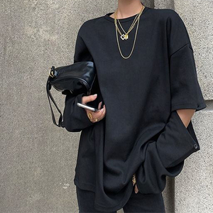 High Quality New Designer Hoodie <strong>Long</strong> Sleeve Pullover Casual Hollow Out Black <strong>Ladies</strong> <strong>Sweatshirt</strong> - Product Image 1
