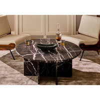 Newstar Pierre Personnalisé Moderne De Luxe Élégant Design Hôtel Meubles De Salon Table Basse En Marbre Naturel