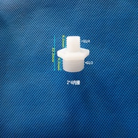 1/8 \ "1/2 \" Raccord de barbe à filetage mâle en plastique de jardin diamètre égal pour la connexion interne réduisant le diamètre intérieur du tuyau