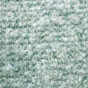 2023 Best Selling Factory Price High Quality Bright Shiny Silver Wire Fancy Yarn Loop Wool Mohair Apalca Knitted Fabric
