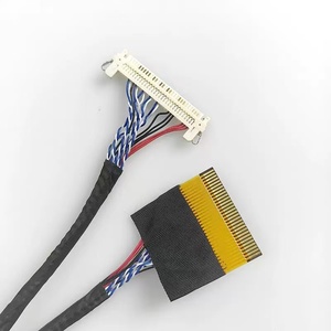 Custom <strong>LVDS</strong> FFC <strong>Cable</strong> Assembly with JAE Fi-x30hl PVC Insulated Copper Conductor Custom Wire Harness - Product Image 4