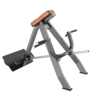 Mesin Latihan Angkat Beban (Row) T-Bar Incline dengan Penyangga Dada, Kapasitas 1.6T, untuk Penggunaan di Gym Komersial