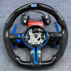 Volant en fibre de carbone pour BMW Série 2 F22 F23 F44 F45 M2 M235i M240i 216d 218d <span class=keywords><strong>220d</strong></span> 225d 225xe <span class=keywords><strong>XDrive</strong></span> - Product Image 2