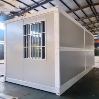 Das Faltbare Containerhaus Vorgefertigtes Haus Modulares Tragbares Klappbares Containerhaus