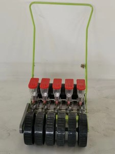 Sembradora de verduras manual eficiente de 1-6 filas, nueva maceta de uso doméstico y agrícola para maíz, herramienta agrícola de gran oferta - Product Image 5