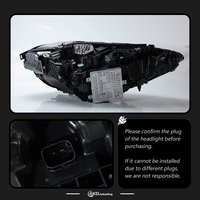 Phare avant BBA pour BMW Série 3 G22 2021-2026, lentille de projecteur haute puissance, signal dynamique DRL, pièces automobiles