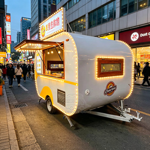 Mobile Restaurant with Kitchen Food Trailer Fully Equipped Bbq Concession Trailers <b>Ice</b> Cream Van <b>Small</b> Coffee Cart - Product Image 4