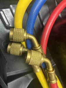 Ensemble de manomètres Testo 550 avec flexibles et colliers de serrage &amp;   Étui rigide 0563 1550 testé HVAC, d'occasion - Product Image 4