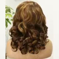 Promotion Letsfly : Perruques en cheveux humains 4x4 Loose Wave, 18 pouces, bouclées et colorées, perruque vierge brésilienne, perruques Lace Front