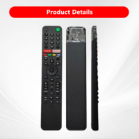 Mando a distancia por voz para Sony Smart TV Net/Flix Google Play 4K UHD Android Smart Tv Remote con paquete de caja de PVC, dispositivo de control remoto por voz de 2, 2, 0