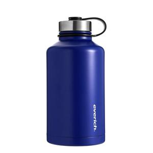 <span class=keywords><strong>Laser</strong></span> logo peint Moitié Gal Growler 64OZ bouteille d'eau isolée en acier inoxydable bière écologique - Product Image 1