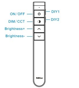 Rf <span class=keywords><strong>2</strong></span>.4 Gam màu trắng màu linh hoạt duy nhất Zone <span class=keywords><strong>2</strong></span> trong 1 Slim Dim CCT <span class=keywords><strong>Led</strong></span> điều khiển từ xa chuyển đổi <span class=keywords><strong>Led</strong></span> điều khiển từ xa - Product Image 2