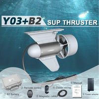 Propulseur électrique RS Y03 pour système de propulsion portable SUP et Packraft, moteur hors-bord électrique, batterie portable, bateau gonflable