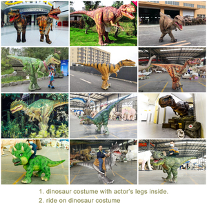 Costume de dinosaure rhinocéros pour adulte pour fête - Product Image 5