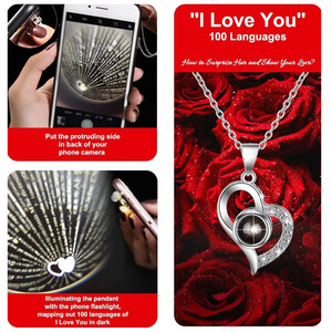 Graduation Heart Cross Border Multi Influencer Choice Item <b>Real</b> Gold Plating Certified High Precision Polishing Gift - Product Image 4