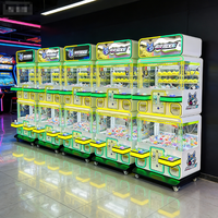 Machine à griffes commerciale d'intérieur en métal Naughty Dog pour quatre joueurs, avec prix de gros, rentabilité élevée, modèle premium, avec système de récompenses en anglais