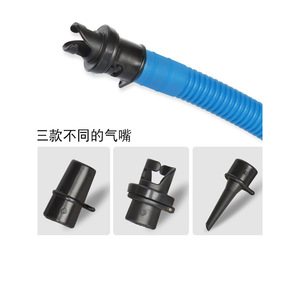 Pompe à pied pour bateau gonflable, pompe à air en plastique de 30cm x 22cm pour bateaux et radeaux gonflables - Product Image 5