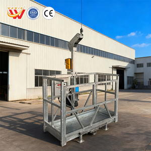 Электрическая подвесная подъемная платформа для одного человека, промышленный дизайн, работы ZLP, строительные леса для очистки небольших зданий - Product Image 1