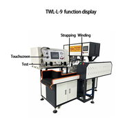 Machine intégrée automatique PLC TWL pour le comptage, le test, l'enroulement et la fixation de bobines de ruban de cordon d'alimentation, haute production 700-1000 PCS/H 130KW