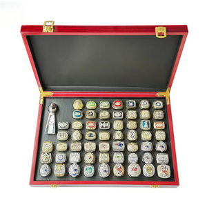 Set di Anelli del Campionato <span class=keywords><strong>NFL</strong></span> 1966-2024, Trofeo Personalizzato in Metallo, Gioielli in Lega di Alta Qualità, Anelli con Strass all'Ingrosso - Product Image 5